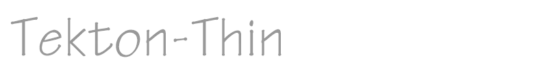 Tekton-Thin